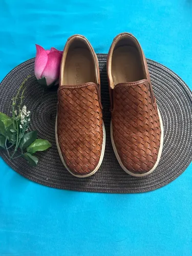 Sapato masculino mocassim de couro , Nr. 39 cor marrom 