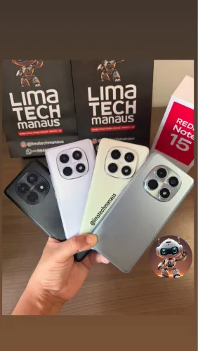 Redmi Note 15 4G 256GB com 8GB DE RAM NOVO ENTREGA GRÁTIS - Loja Lima Tech Manaus