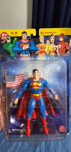 Superman DC Direct Justice League of America - Lacrado e Original