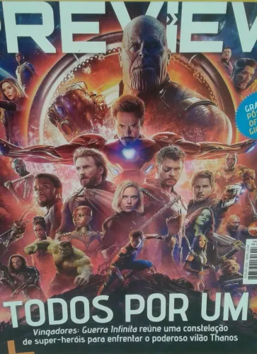 Revista Preview Vingadores Guerra Infinita
