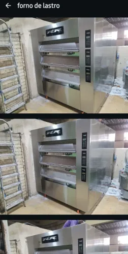 Tudo para sua padaria forno de lastro industrial , e máquinas divisora volumétrica 