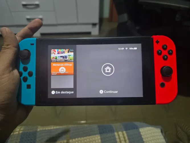 Nintendo switch V1 + Jogos + 256gb microSD + Pro Controller
