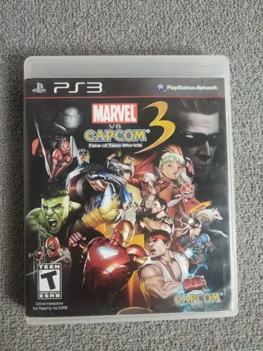 Marvel vs Capcom 3 PS3 - Jogo Marvel VS Capcom 3: Fate of Two Worlds PlayStation 3