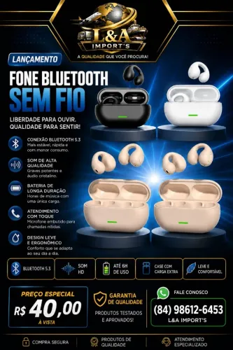 Fone Bluetooth