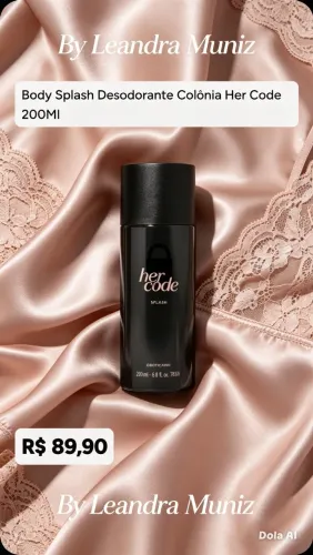 Her Code BODY Splash - Relâmpago