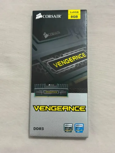 Corsair Memória de desktop Vengeance 8 GB (1 x 8 GB) DDR3 1600 MHz (PC3 12800) 1,5 V