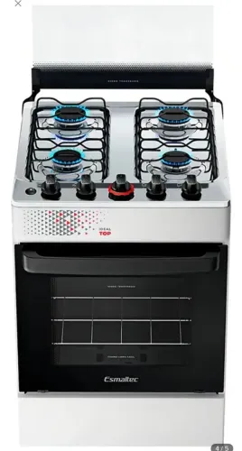 Fogão 4bocas automático lacrado (ideal pop Esmaltec)