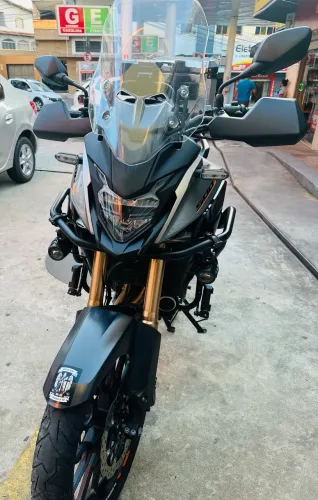 Cb500x pronta para viajar