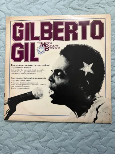 Vinil/LP Gilberto Gil - História da Música Popular Brasileira