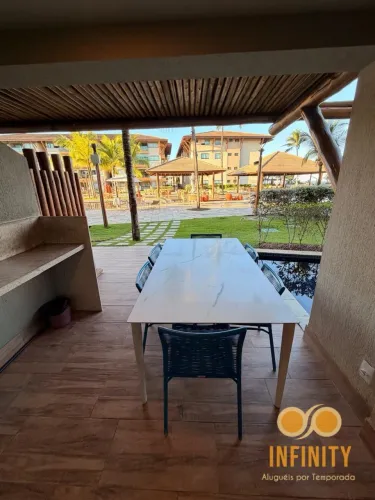 Flat com 02 quartos e piscina privativa no Polinésia Muro Alto