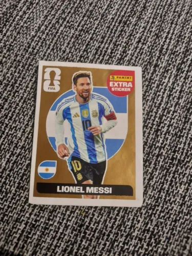 Figurinha Lionel messi gold (copa Fifa 2026)