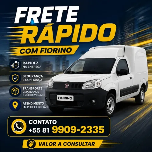 FRETE RÁPIDO COM FIORINO!