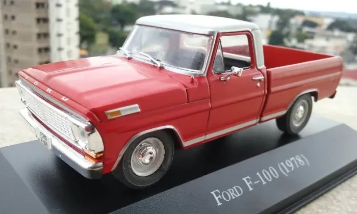 MINIATURA FORD F100 INESQUECÍVEIS DO BRASIL