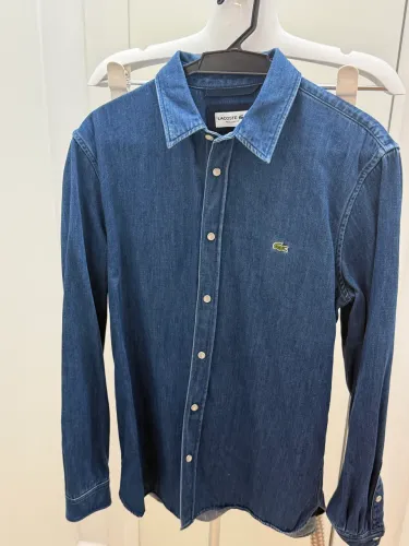 CAMISA JEANS LACOSTE ORIGINAL