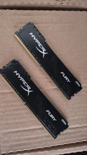 Memória DDR4 16GB (2x8) 3000Mhz HiperX Fury 