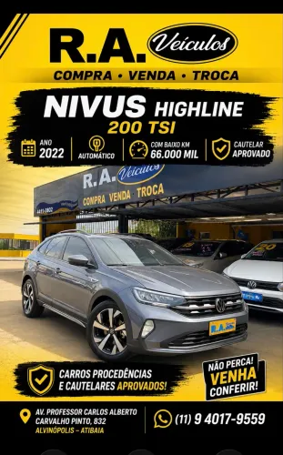 Volkswagen Nivus Highline 1.0 200 TSI Flex AUT 2022