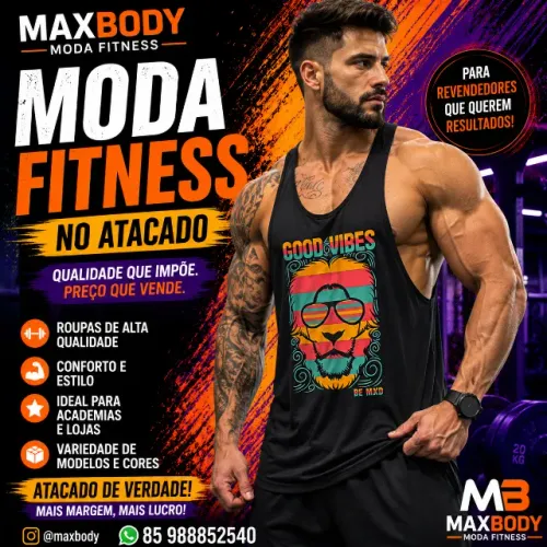 roupa fitness atacado