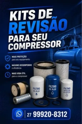 Filtros para Compressores de Ar Tipo Parafuso