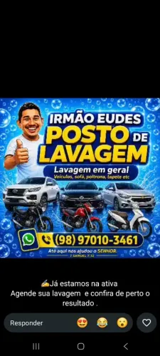 Lava-jato no anjo da guarda