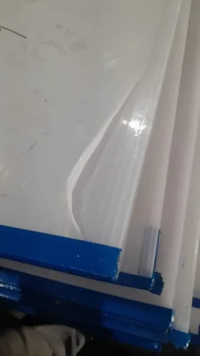 Policarbonato 6mm NOVO 1x1   - Sobras para cobertura/toldo