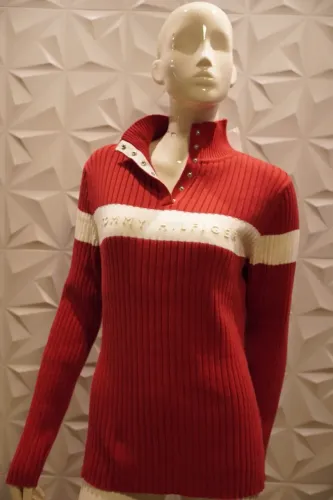 Sueter retro Tommy hilfiger vermelho