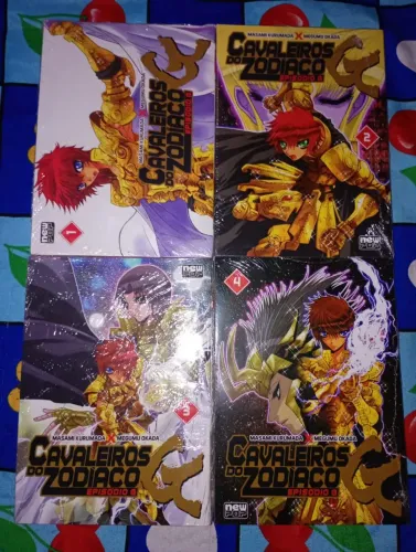 Cavaleiros do Zodíaco Episódio G 1 ao 4 novo lacrado
