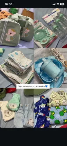 Vendo produtos de bebê