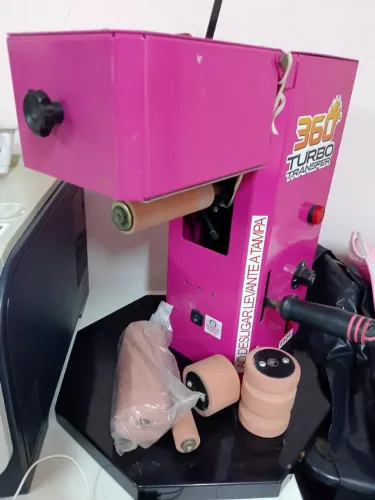 Maquina Turbo Transfer Giro 360º