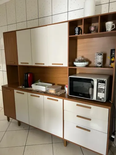 Armário de Cozinha Amadeirado - Maravilhoso 