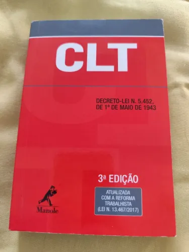 CLT 3°EDIÇÃO, em ótimo estado de conservação