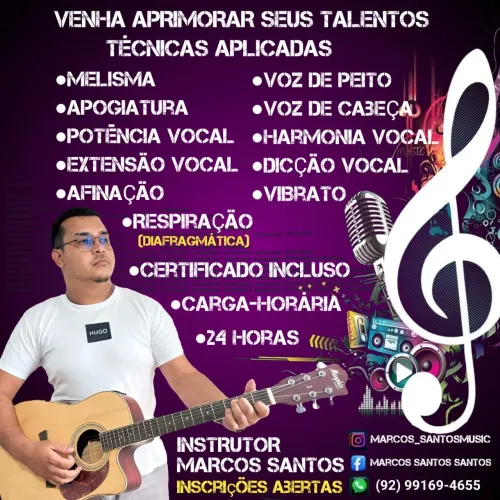 AULAS DE CANTO TÉCNICA VOCAL 
