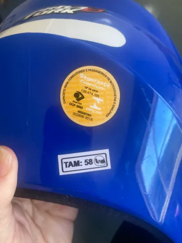 Capacete azul em qual estado