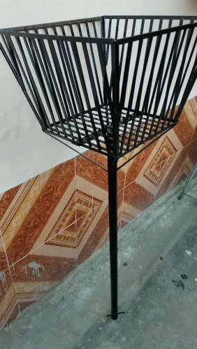 Lixeira quadrada 50 por 50 estilo taça com entrega e instalação em toda Manaus