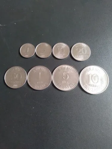 MOEDAS LOTE CRUZADOS