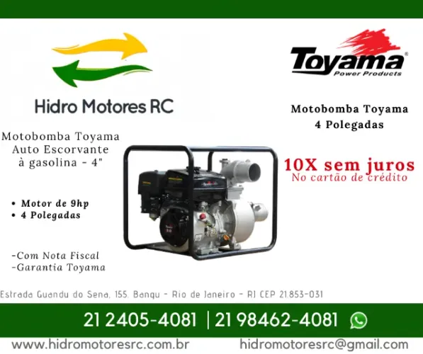 Motobomba toyama