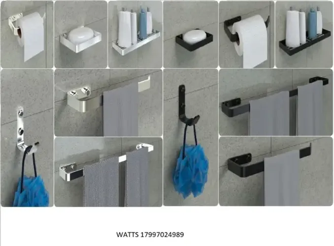 Kit Acessórios Para Banheiro 6 Peças Novo Na Caixa Envio Via Correios