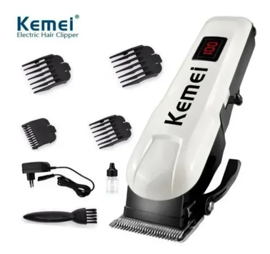 Máquina de cortar cabelo profissional kemei 809A