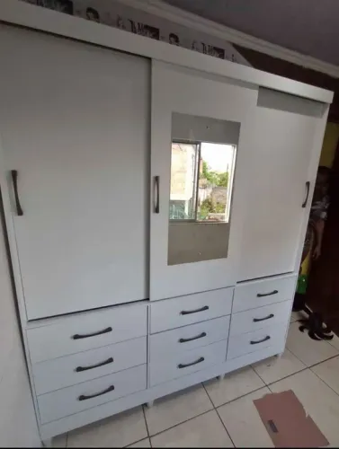 Guarda roupas 9 gavetas (peças novas)