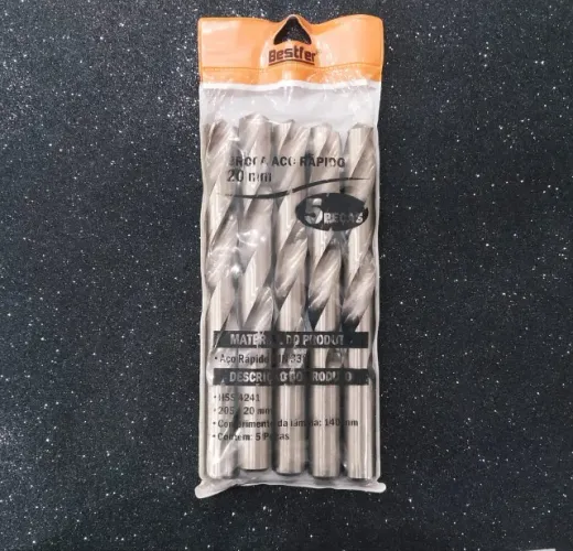 Brocas Aço Rapido 20mm (din 338 Hss)1un Bfh1678