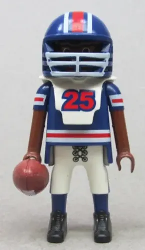 Playmobil figura da série 8 jogador fut americano