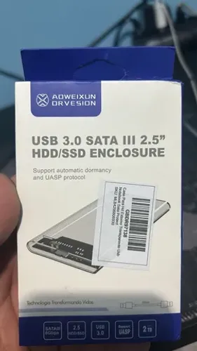 Case hd  ssd USB 3.0 