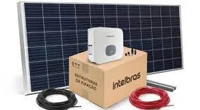 Kit Energia Solar Intelbras - 600KWH Painel 605w