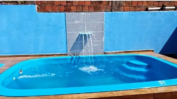 Piscina de fibra