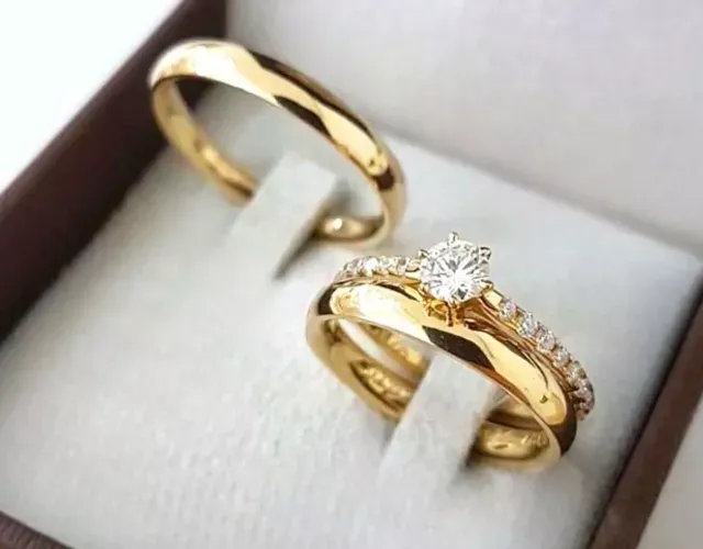 Alianças em M.A + Tungstênio Casamento 