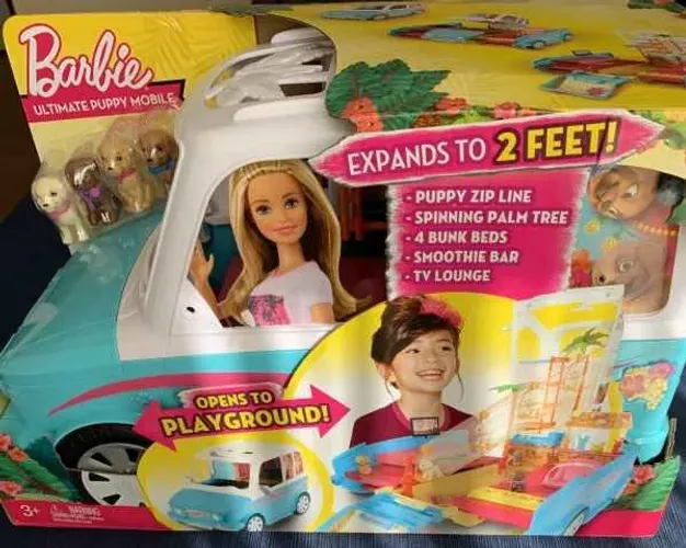Barbie Ultimate Puppy Mobile - Brinquedo infantil