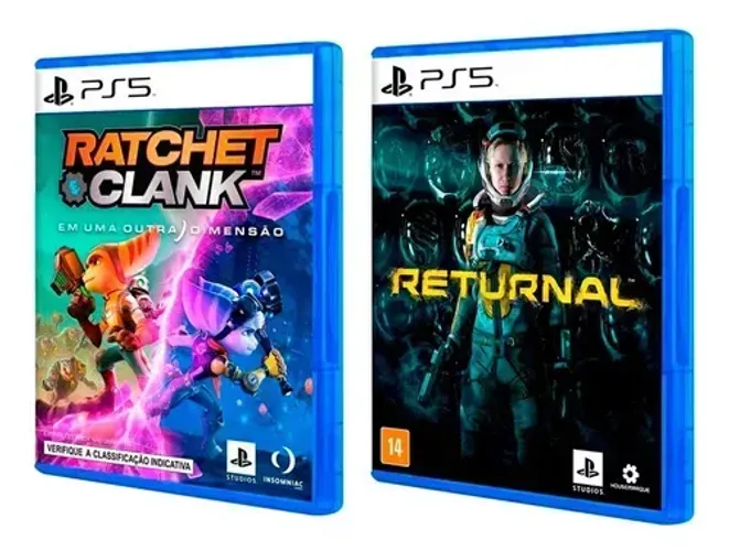 Jogos Ratchet & Clank + Returnal novos lacrados