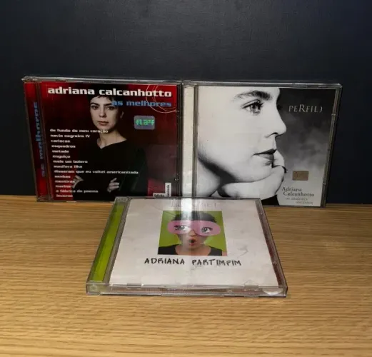 Cd: Adriana Calcanhoto + Adriana Partimpim Kit Com 3