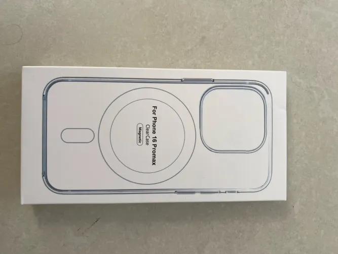 Capinha para iPhone 16 Pro Max Transparente Magnética