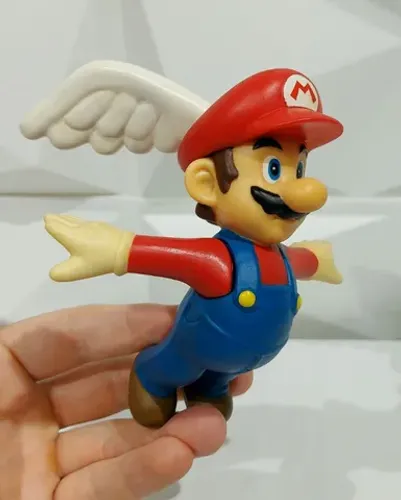 Boneco Super Mario Nintendo 64 Wing Cap Mario Original