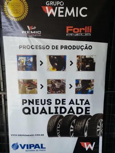 PNEU 185/60 R14 WEMIC FORLLI 5 ANOS DE GARANTIA